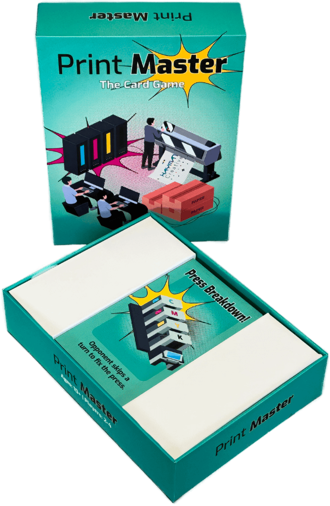 custom printed game box
