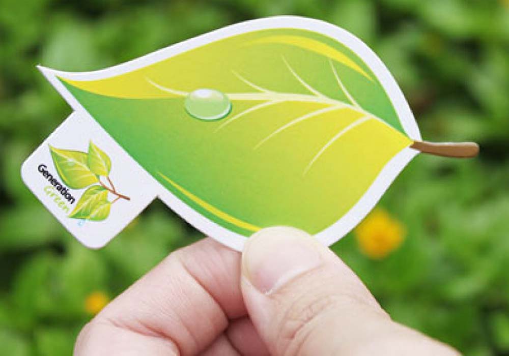 Custom die-cut retail point-of-sale tags printed at Hayman Creative Nottingham
