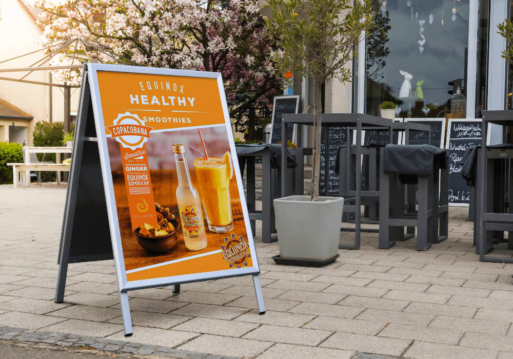 waterproof A-board
