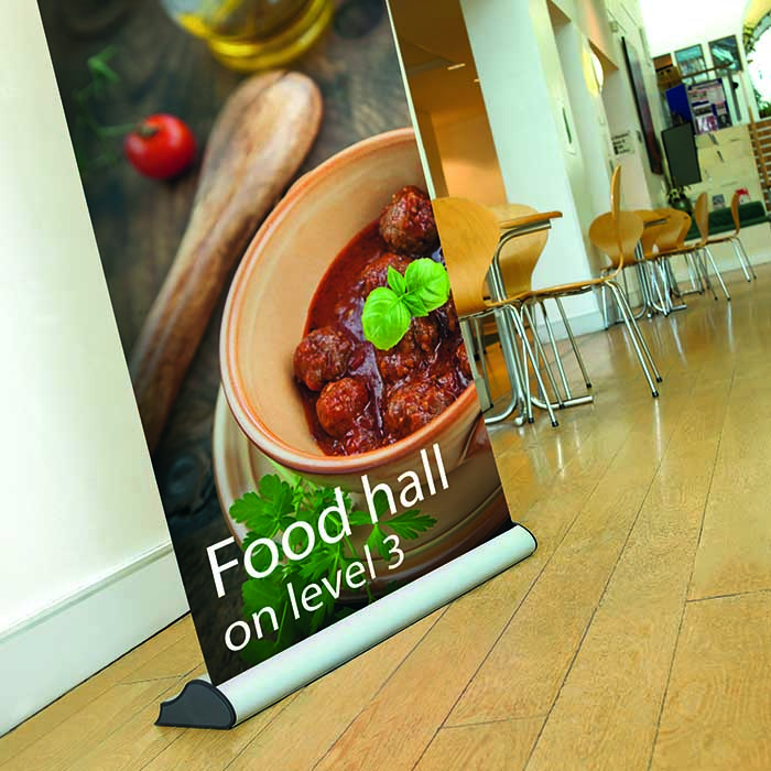 Premium Roller Banner at Hayman Creative Nottingham